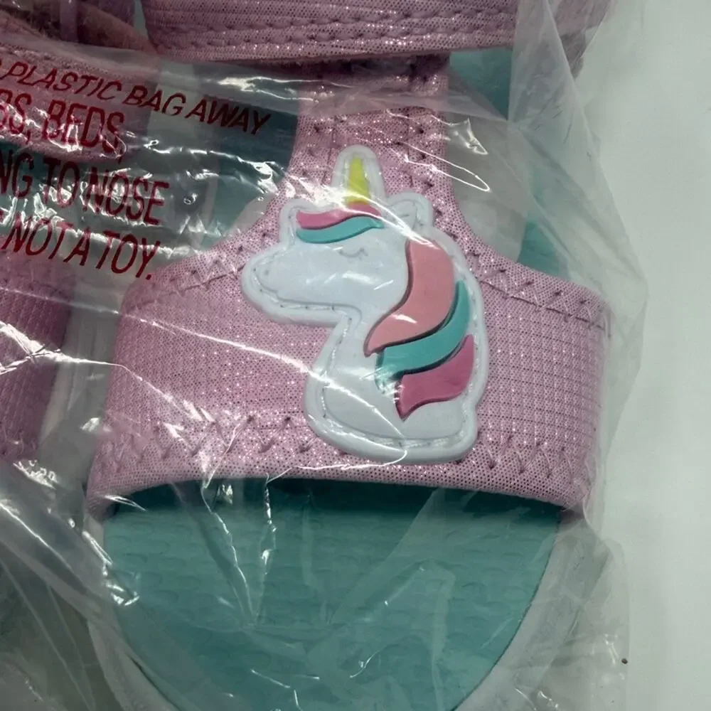 Carter's Jani Light Up Unicorn Sandals - Pink - 7 - New with tags